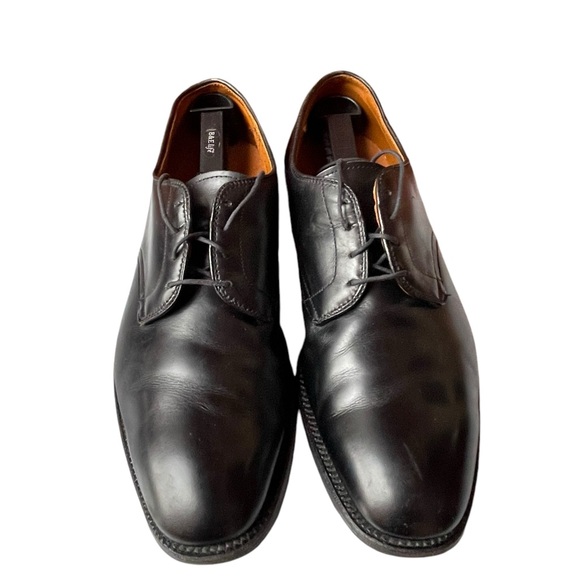 Alden Mens Plain Toe Blucher Oxford #2817 Black Sz 10.5 B/DRound Toe Shoes